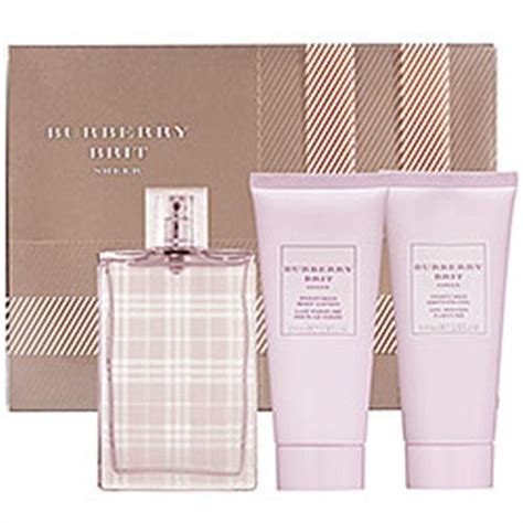 burberry brit sheer set|Burberry sheer perfume set.